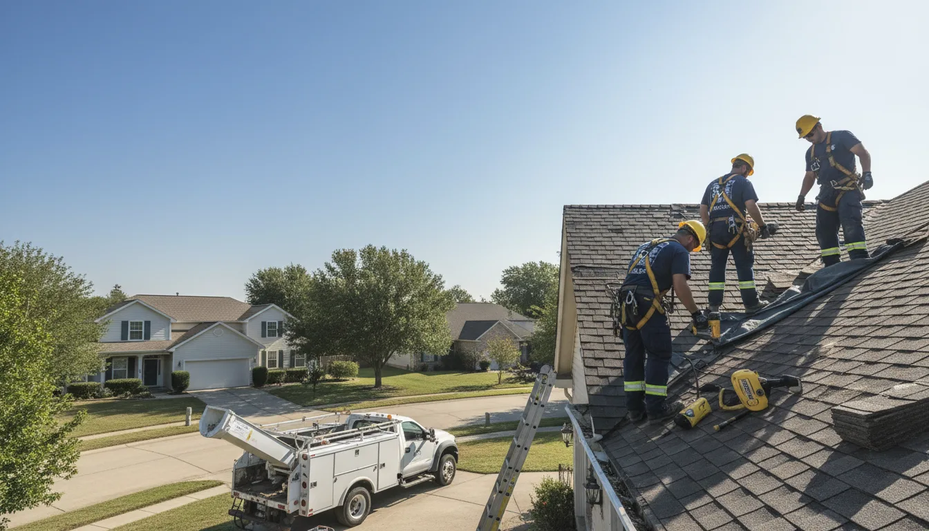 Emergency Roof Repair in Knickerbocker, TX near me